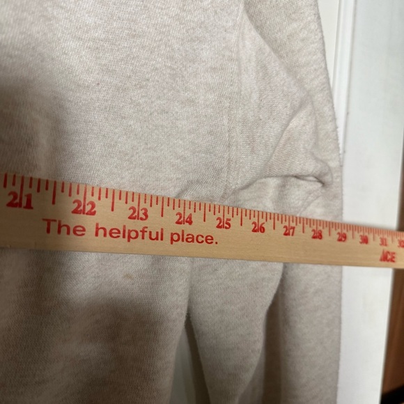 Aerie Oversized Hoodie Cream Size Medium Fleece Super Soft Lounge - Picture 4 of 9